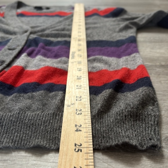 LOULOU Women's Colorblock Cardigan Sz L - Picture 5 of 8